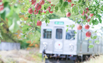 りんご畑鉄道